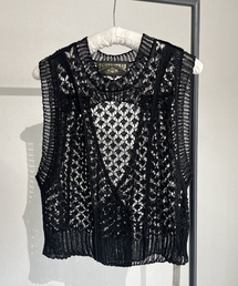 PHOTOCOPIEU フォトコピュー CROCHET ニットベスト CHANTAL / 261CTL