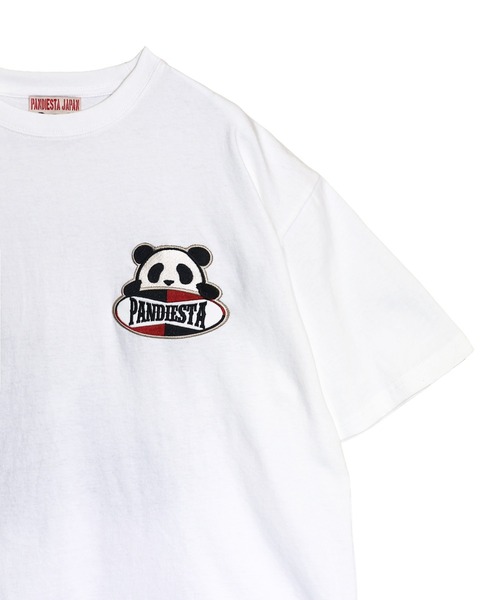PANDIESTA(パンディエスタ)の「ツーリングパンダTシャツ(M2)(Tシャツ/カットソー・メンズ・ブラック/ホワイト・XXL/XL/L/M)」の8枚目の写真