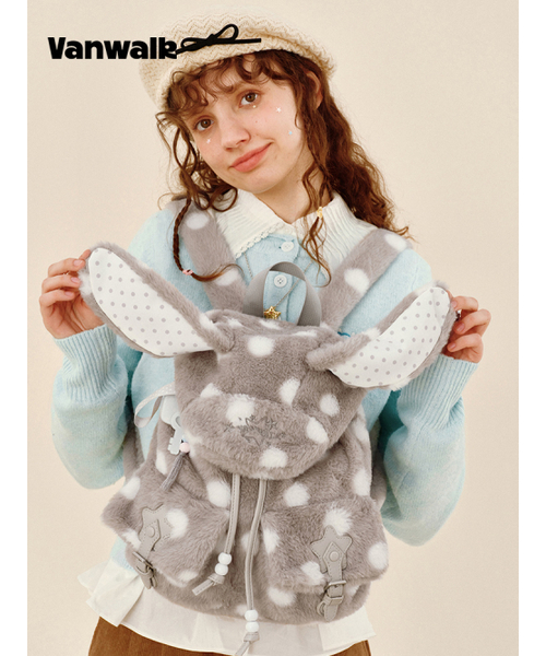 VANWALK（バンウォーク）の「Elephant Backpack [Dote Gray]（バックパック/リュック・レディース・アッシュグレー・FREE）」の7枚目の写真