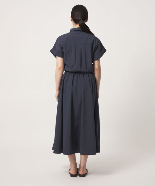 A DAY IN THE LIFE UNITED ARROWS(アデイインザライフユナイテッドアローズ)の「ダブルポケット シャツワンピース <A DAY IN THE LIFE>(ワンピース・レディース・ナチュラル/ネイビー/オリーブ・FREE)」の7枚目の写真