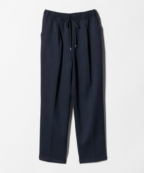 A DAY IN THE LIFE UNITED ARROWS(アデイインザライフユナイテッドアローズ)の「スラブツイル イージーテーパードパンツ ‐ウォッシャブル‐<A DAY IN THE LIFE>(その他パンツ・レディース・ネイビー/ダークグレー/オレンジ/ベージュ・M/S)」の3枚目の写真