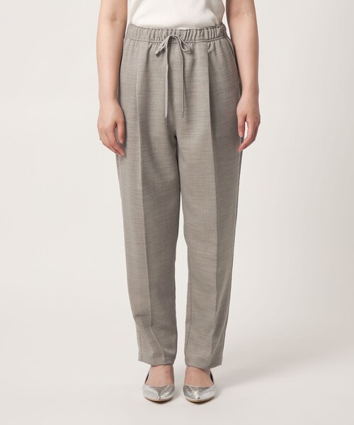 A DAY IN THE LIFE UNITED ARROWS(アデイインザライフユナイテッドアローズ)の「スラブツイル イージーテーパードパンツ ‐ウォッシャブル‐<A DAY IN THE LIFE>(その他パンツ・レディース・ネイビー/ダークグレー/オレンジ/ベージュ・M/S)」の7枚目の写真
