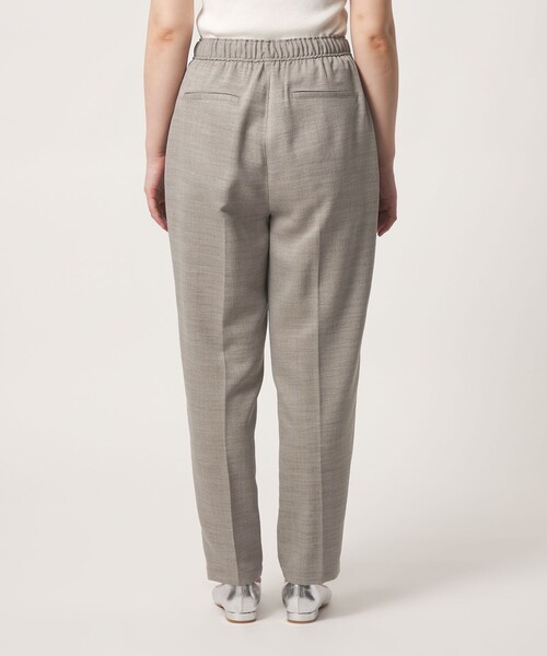 A DAY IN THE LIFE UNITED ARROWS(アデイインザライフユナイテッドアローズ)の「スラブツイル イージーテーパードパンツ ‐ウォッシャブル‐<A DAY IN THE LIFE>(その他パンツ・レディース・ネイビー/ダークグレー/オレンジ/ベージュ・M/S)」の9枚目の写真