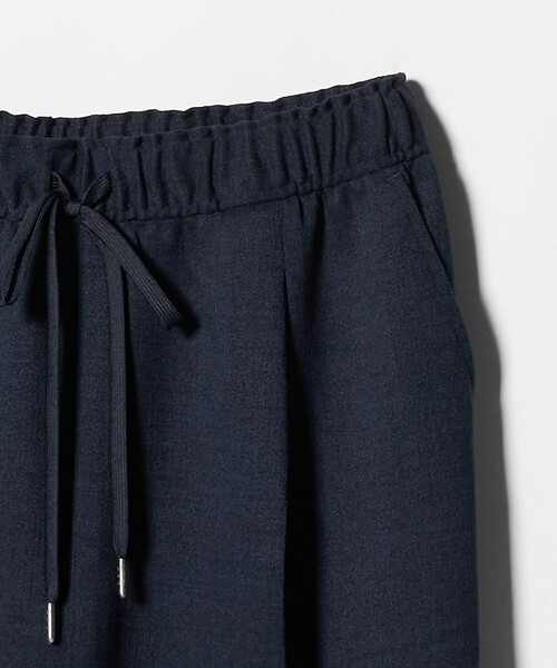 A DAY IN THE LIFE UNITED ARROWS(アデイインザライフユナイテッドアローズ)の「スラブツイル イージーテーパードパンツ ‐ウォッシャブル‐<A DAY IN THE LIFE>(その他パンツ・レディース・ネイビー/ダークグレー/オレンジ/ベージュ・M/S)」の11枚目の写真