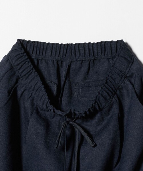 A DAY IN THE LIFE UNITED ARROWS(アデイインザライフユナイテッドアローズ)の「スラブツイル イージーテーパードパンツ ‐ウォッシャブル‐<A DAY IN THE LIFE>(その他パンツ・レディース・ネイビー/ダークグレー/オレンジ/ベージュ・M/S)」の14枚目の写真