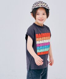 p.premier | オーバーザレインボータンク半袖Tシャツ リンク(Tシャツ/カットソー)