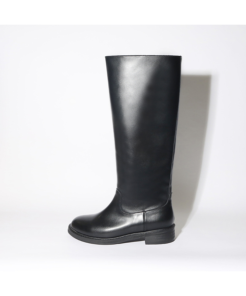 APTO(アプト)の「ルスティック ロングブーツ AGFB019(ブーツ・レディース・ブラック・23cm/23.5cm/24cm/24.5cm/25cm)」の1枚目の写真