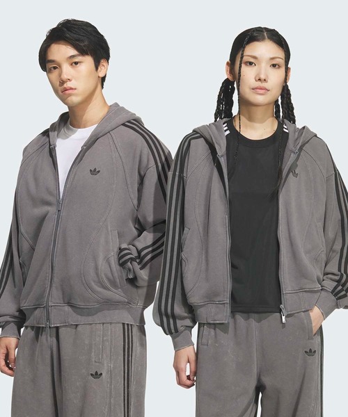 ブランド古着】ジップアップパーカー（パーカー）｜adidas（アディダス
