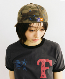 FREEMARIO（フリーマリオ）の「スターカモダメージドキャップ [カーキ]（キャップ）」