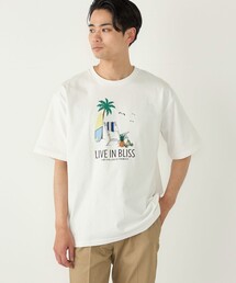 SHIPS Colors:パッチワーク & 刺繍 Tシャツ