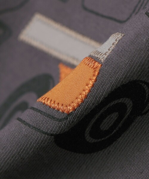 SHIPS Colors（シップス カラーズ）の「SHIPS Colors:パッチワーク & 刺繍 Tシャツ（Tシャツ/カットソー・メンズ・ライトホワイト/ライトグレー/ダークグレー/ベージュ・SMALL/MEDIUM/LARGE/X-LARGE）」の14枚目の写真