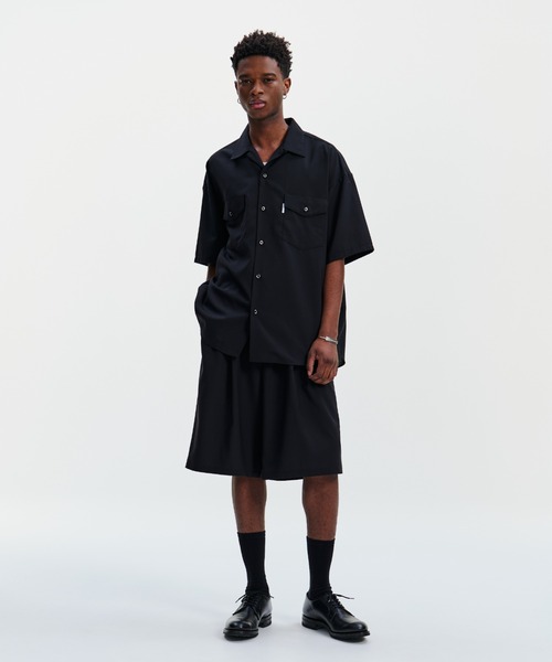 COOTIE PRODUCTIONS(クーティープロダクションズ)の「T/W S/S Scout Shirt(シャツ/ブラウス・メンズ・ブラック・SMALL/MEDIUM/LARGE/X-LARGE)」の3枚目の写真