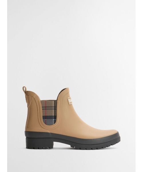 Barbour(バブアー)の「Mallow サイドゴア ショート レインブーツ(レディース)(レインシューズ・レディース・ベージュ/ネイビー・3/4/5)」の11枚目の写真