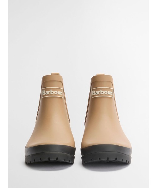 Barbour(バブアー)の「Mallow サイドゴア ショート レインブーツ(レディース)(レインシューズ・レディース・ベージュ/ネイビー・3/4/5)」の9枚目の写真