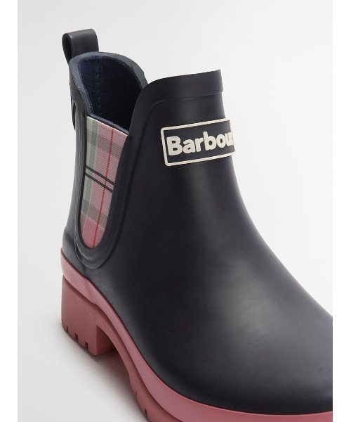 Barbour(バブアー)の「Mallow サイドゴア ショート レインブーツ(レディース)(レインシューズ・レディース・ベージュ/ネイビー・3/4/5)」の20枚目の写真