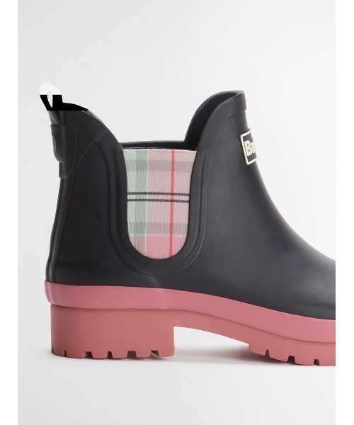 Barbour(バブアー)の「Mallow サイドゴア ショート レインブーツ(レディース)(レインシューズ・レディース・ベージュ/ネイビー・3/4/5)」の18枚目の写真