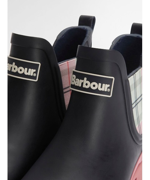 Barbour(バブアー)の「Mallow サイドゴア ショート レインブーツ(レディース)(レインシューズ・レディース・ベージュ/ネイビー・3/4/5)」の17枚目の写真