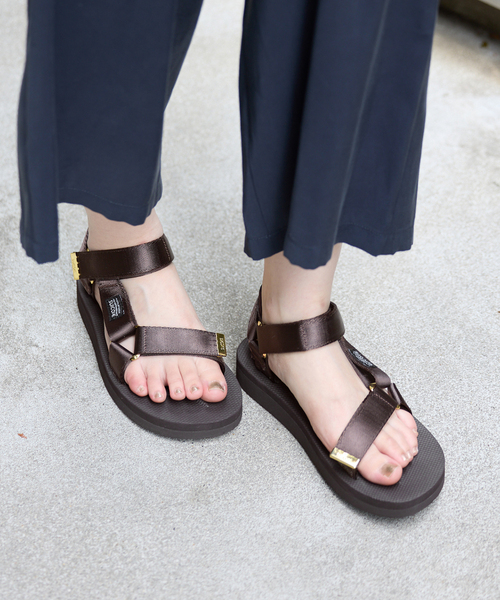 suicoke（スイコック）の「SUICOKE/スイコック SLOBE別注 サンダル（サンダル・レディース・ブラウン/ベージュ・36/37/38/39）」の7枚目の写真