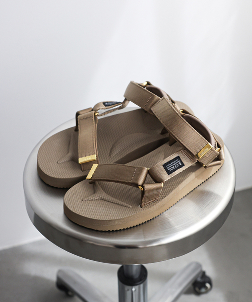 suicoke（スイコック）の「SUICOKE/スイコック SLOBE別注 サンダル（サンダル・レディース・ブラウン/ベージュ・36/37/38/39）」の6枚目の写真