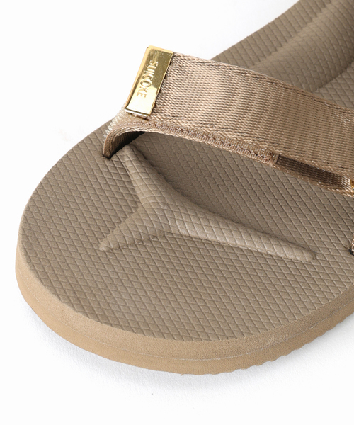 suicoke（スイコック）の「SUICOKE/スイコック SLOBE別注 サンダル（サンダル・レディース・ブラウン/ベージュ・36/37/38/39）」の3枚目の写真