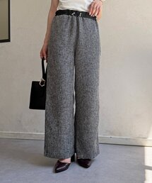 サマーツイードウエストドロストパンツ