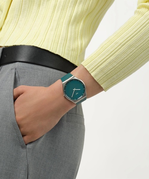 SWATCH(スウォッチ)の「PONDERING PATTERNS(アナログ腕時計・レディース・クリア・FREE)」の6枚目の写真