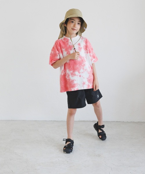 BAYFLOW（ベイフロー）の「[取り外し可能な顎紐＆日よけ付き♪]サンシェード2WAYハット(KIDS)（ハット・キッズ・ベージュ/ブラック・FREE）」の6枚目の写真