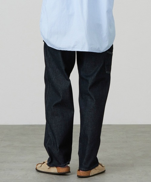 Lee(リー)の「Lee/リー COMFY PAINTER【SLIMからWIDEまで選べる4シルエット】(デニムパンツ・メンズ・ブルー/インディゴブルー・29/31/33/35)」の9枚目の写真