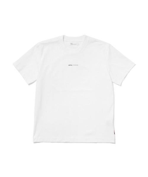 ARTA MECHANICS(エーアールティーエーメカニクス)の「ARTA CVSTOS エーアールティーエー クストス フロントロゴ Tシャツ(Tシャツ/カットソー・メンズ・ブラック/ホワイト/ネイビー・M/XL/L)」の1枚目の写真