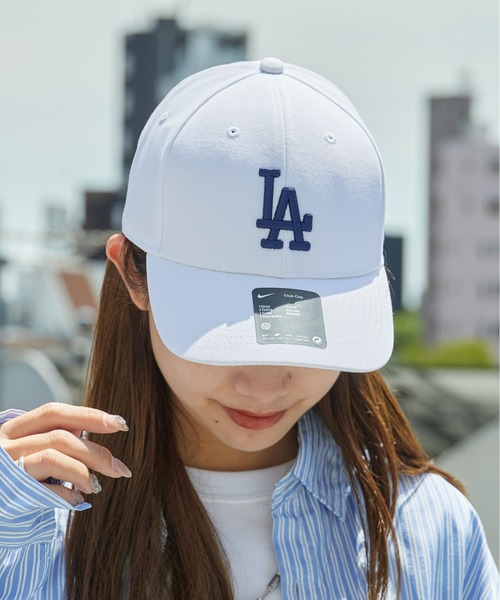 NIKE（ナイキ）の「NIKE/ナイキ DRI-FIT CLUB STRUCTURED CAP カーブバイザー ブランドロゴ キャップ メンズ 2026年 夏 夏服（キャップ・メンズ・ホワイト/ブラウン/ブルー/ブラウン系/ブルー系/ブルー系1/ブルー系2/ブルー系3/ブルー系4・M/L）」の13枚目の写真