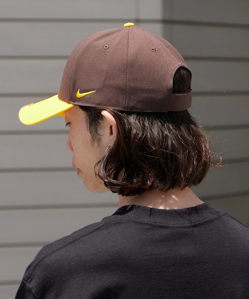 NIKE（ナイキ）の「NIKE/ナイキ DRI-FIT CLUB STRUCTURED CAP カーブバイザー ブランドロゴ キャップ メンズ 2026年 夏 夏服（キャップ・メンズ・ホワイト/ブラウン/ブルー/ブラウン系/ブルー系/ブルー系1/ブルー系2/ブルー系3/ブルー系4・M/L）」の21枚目の写真