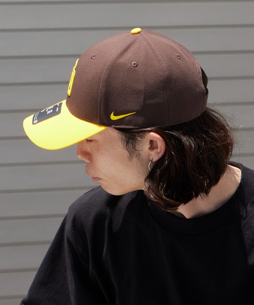 NIKE（ナイキ）の「NIKE/ナイキ DRI-FIT CLUB STRUCTURED CAP カーブバイザー ブランドロゴ キャップ メンズ 2026年 夏 夏服（キャップ・メンズ・ホワイト/ブラウン/ブルー/ブラウン系/ブルー系/ブルー系1/ブルー系2/ブルー系3/ブルー系4・M/L）」の20枚目の写真