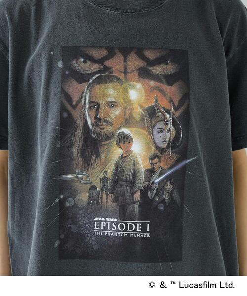 GALLEST(ギャレスト)の「【GOODROCKSPEED】STAR WARS EPISODE I / Print T-Shirt(Tシャツ/カットソー・レディース・チャコールグレー・38)」の7枚目の写真
