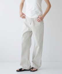 ストレートデニムパンツ
