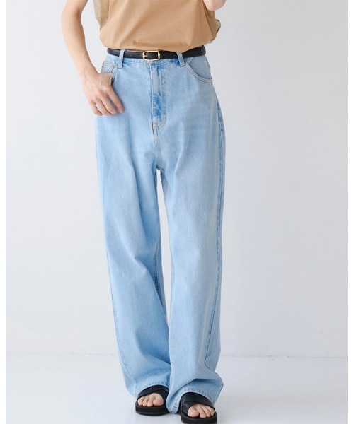 ストレートデニムパンツ（デニムパンツ）｜Nunc.（ヌンク）の