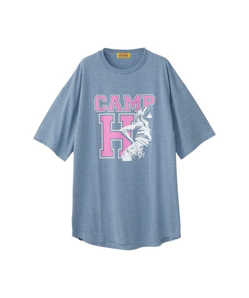 HYSTERIC GLAMOUR（ヒステリックグラマー）の「CAMP H ワンピース（ワンピース・レディース・ブルー/トップグレー/パープル・FREE）」の3枚目の写真