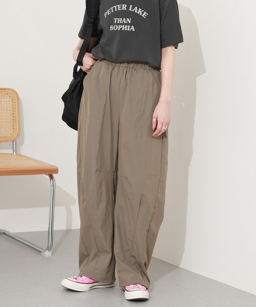 laulea(ラウレア)の「lauleaワッシャーベイカーパンツ(その他パンツ・レディース・キャメル/ベージュ/オフホワイト/モカ/ブラック・M)」の19枚目の写真