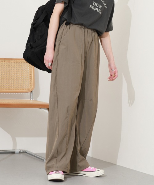 laulea(ラウレア)の「lauleaワッシャーベイカーパンツ(その他パンツ・レディース・キャメル/ベージュ/オフホワイト/モカ/ブラック・M)」の20枚目の写真