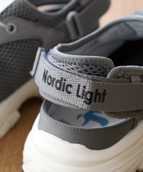 Nordic Light（ノルディックライト）の「Nordic Light スニーカーサンダル（サンダル・レディース・ブラック/グレー/アイボリー・S/LL/L/M）」の16枚目の写真