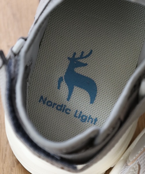 Nordic Light（ノルディックライト）の「Nordic Light スニーカーサンダル（サンダル・レディース・ブラック/グレー/アイボリー・S/LL/L/M）」の6枚目の写真