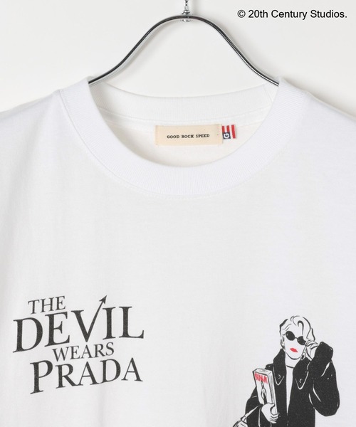 Andemiu(アンデミュウ)の「【Miranda Priestly】Graphic Print T-Shirt(Tシャツ/カットソー・レディース・オフホワイト・FREE)」の4枚目の写真