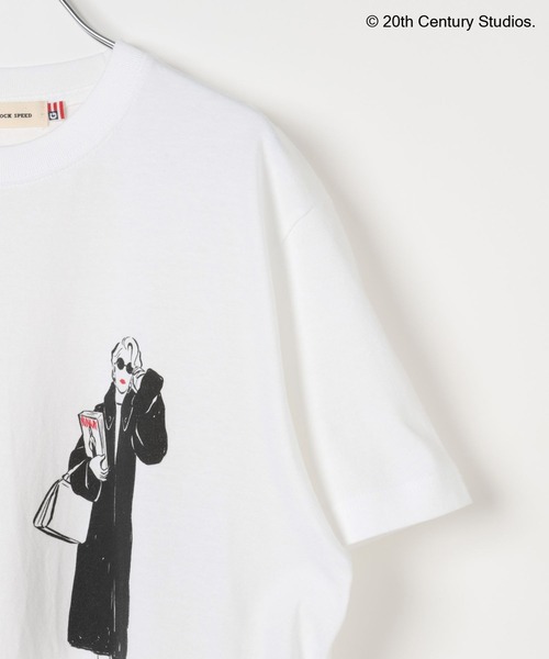 Andemiu(アンデミュウ)の「【Miranda Priestly】Graphic Print T-Shirt(Tシャツ/カットソー・レディース・オフホワイト・FREE)」の5枚目の写真