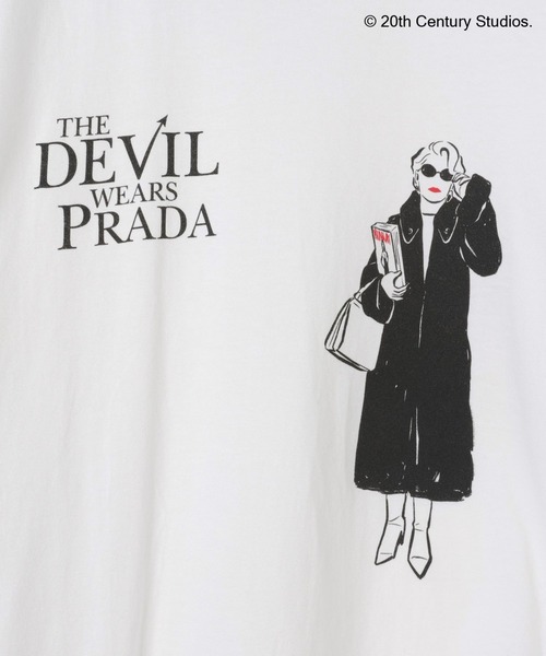 Andemiu(アンデミュウ)の「【Miranda Priestly】Graphic Print T-Shirt(Tシャツ/カットソー・レディース・オフホワイト・FREE)」の6枚目の写真