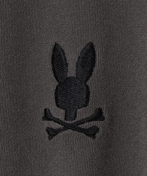 Psycho Bunny(サイコバニー)の「ヴィンテージワッシャーパイル クルーネックTシャツ(Tシャツ/カットソー・メンズ・ライトグレー/ネイビー/チャコールグレー・X-LARGE/LARGE/MEDIUM)」の8枚目の写真