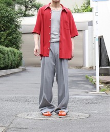 KAIKO | KAIKO Wool wide slacks(スラックス)