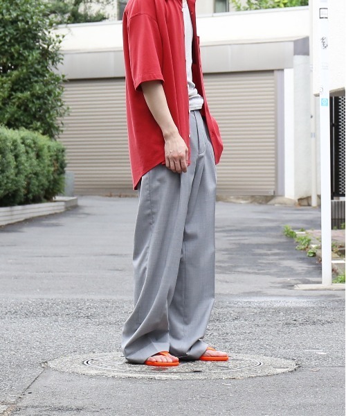 KAIKO Wool wide slacks（スラックス）｜KAIKO（カイコー）の