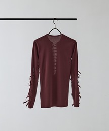 FUMIE TANAKA（フミエタナカ）の「[FUMIE=TANAKA/フミエタナカ]ribbon long T（Tシャツ/カットソー）」