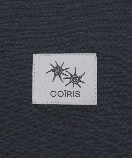 COIRIS(コイリス)の「ホタルレタリング配色リンガー半袖Tシャツ(2カラー)(Tシャツ/カットソー・レディース・ライトグレー/ネイビー・FREE)」の13枚目の写真