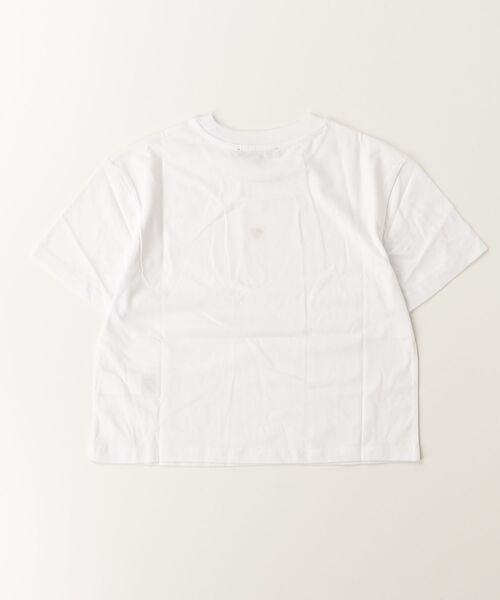 MAX&Co.(マックス アンド コー)の「Max&Co.(マックスアンドコー)Kids & Junior クロップド半袖Tシャツカットソー(Tシャツ/カットソー・キッズ・ホワイト・12Y)」の2枚目の写真