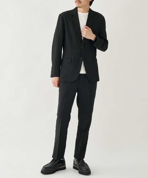 MAGASIN DE MODE TOOLS(マガジンデモードトゥールズ)の「【MAGASIN DE MODE TOOLS】杢トロバックシャーリングパンツ MZJ(その他パンツ・メンズ・ブラック/チャコールグレー/ネイビー・M/L/LL)」の17枚目の写真